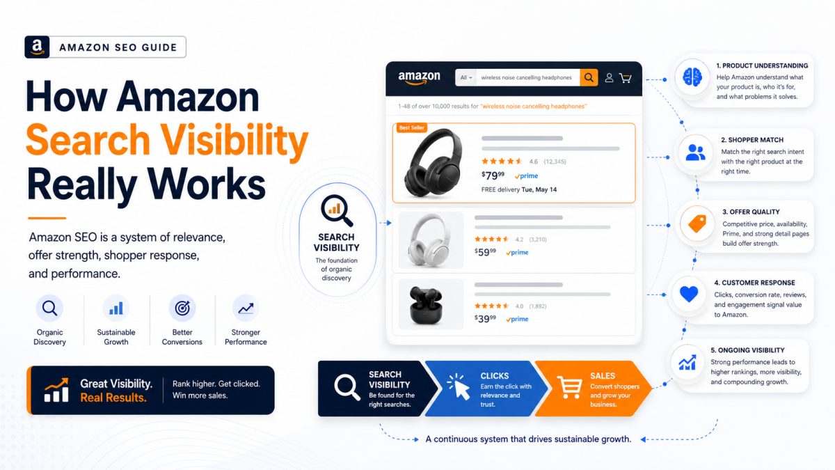 Amazon SEO Guide: How Amazon Search Visibility Really Works