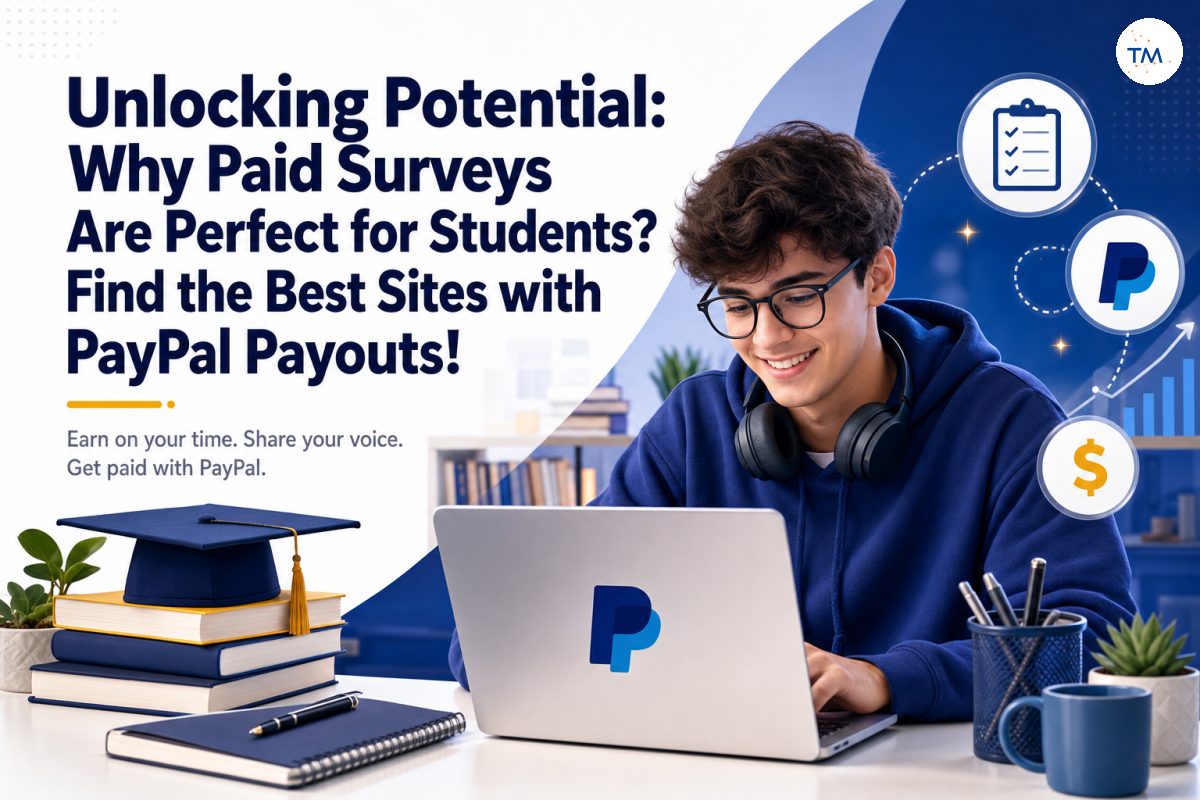 Unlocking Potential: Why Paid Surveys Are Perfect for Students? Find the Best Sites with PayPal Payouts!