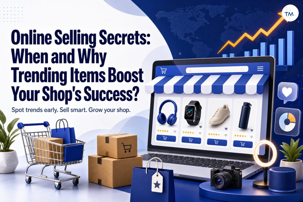 Online Selling Secrets: When and Why Trending Items Boost Your Shop's Success?