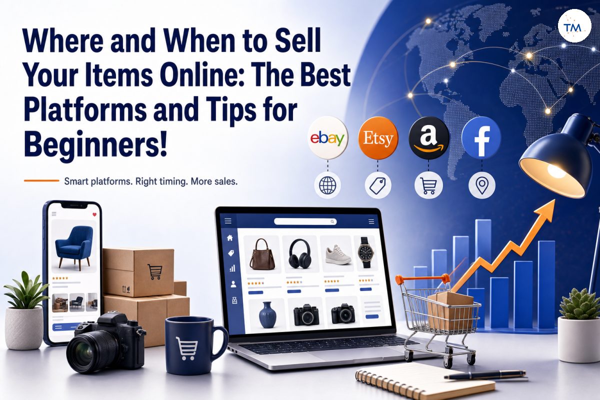 Where and When to Sell Your Items Online: The Best Platforms and Tips for Beginners!