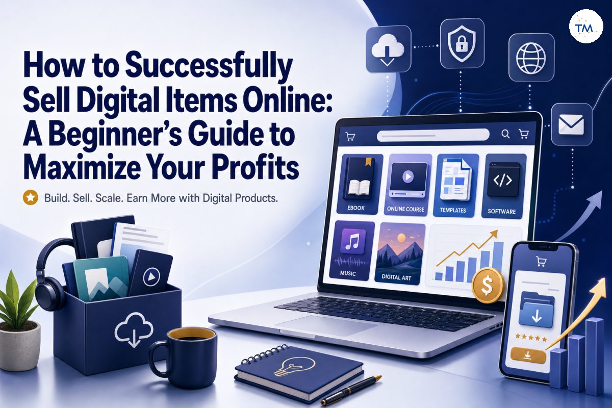 How to Successfully Sell Digital Items Online: A Beginner's Guide to Maximize Your Profits