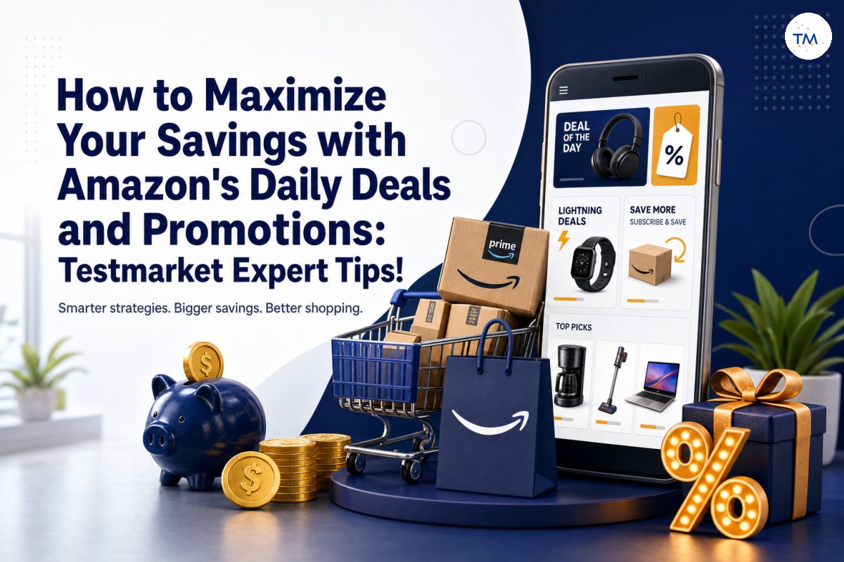 How to Maximize Your Savings with Amazon's Daily Deals and Promotions: Testmarket Expert Tips!
