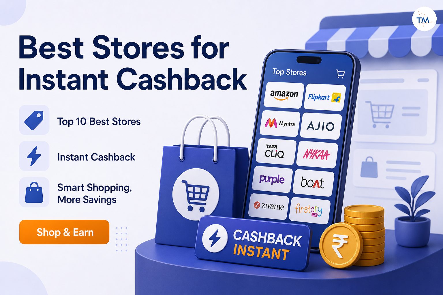 Top 10 Best Stores for Earning Instant Shopping Cashback: An Essential Guide