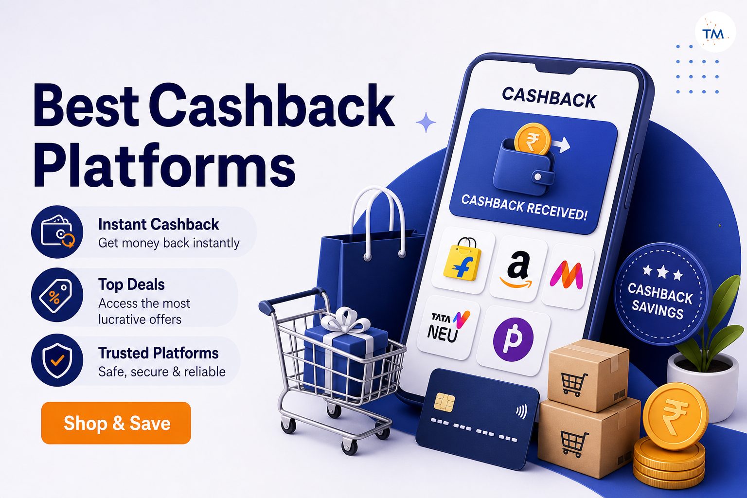 Top 5 Best Platforms for Instant Cashback Offers: Where to Find the Most Lucrative Deals
