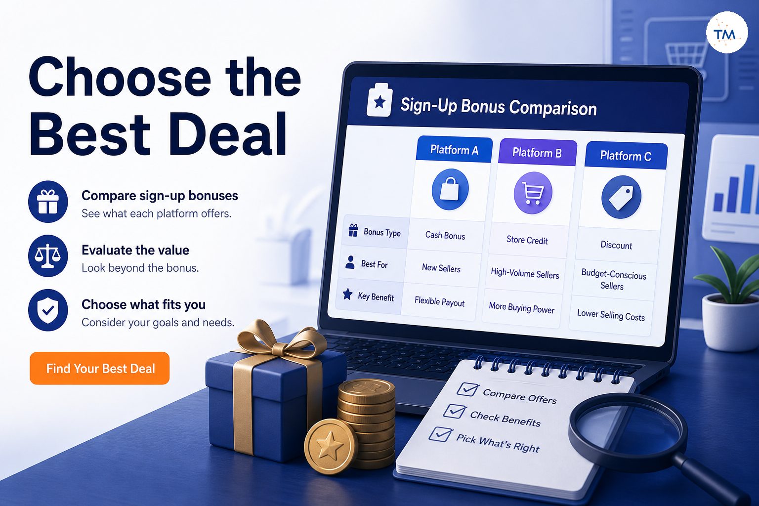 Comparing Sign-Up Bonuses Across Platforms: Which Offers the Best Deal and How to Choose?