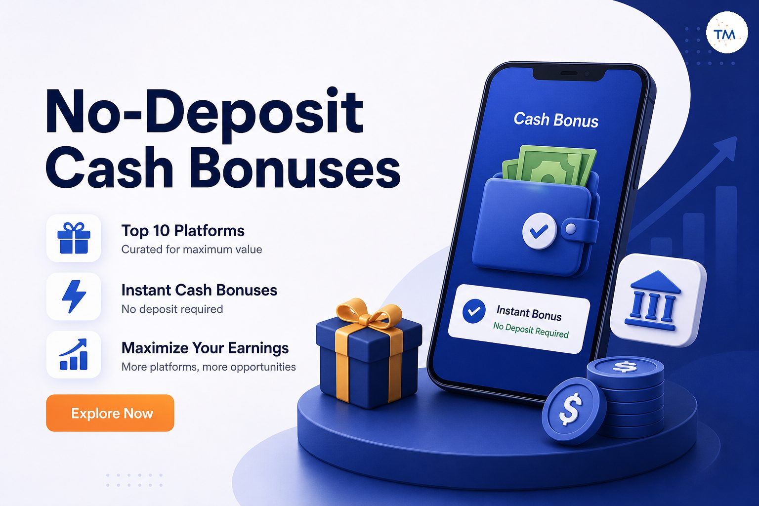 Top 10 Platforms Offering No-Deposit Instant Cash Bonuses: Which Ones Can Maximize Your Earnings?
