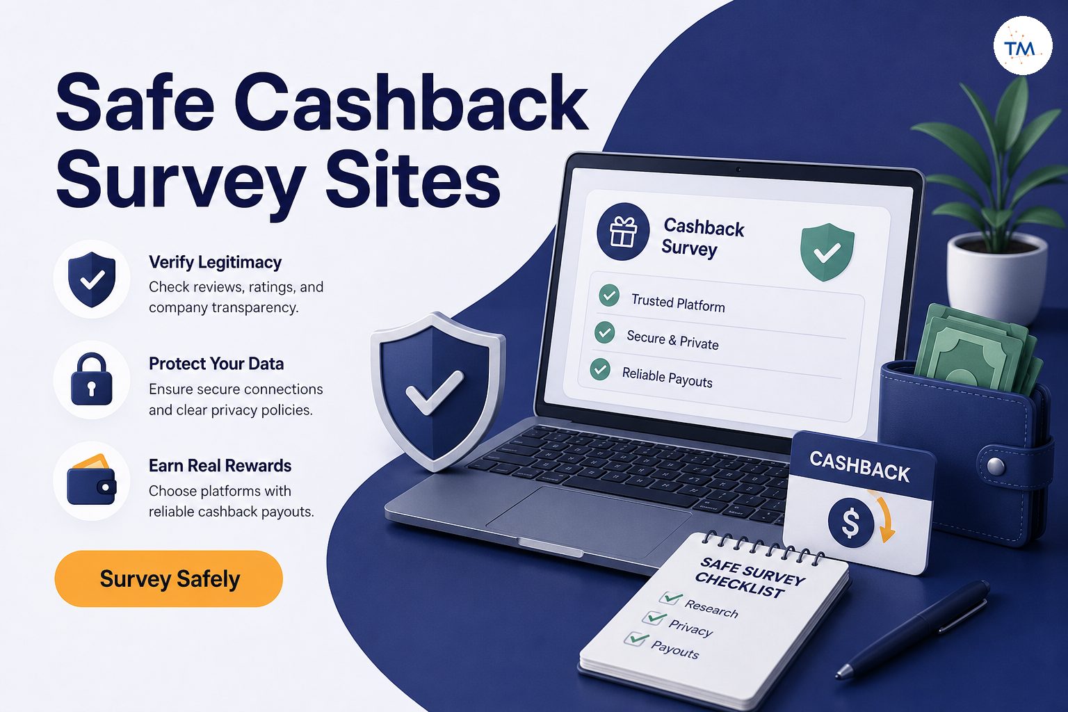 Secure and Legitimate Cashback Survey Sites: How to Identify Safe Platforms and Avoid Scams