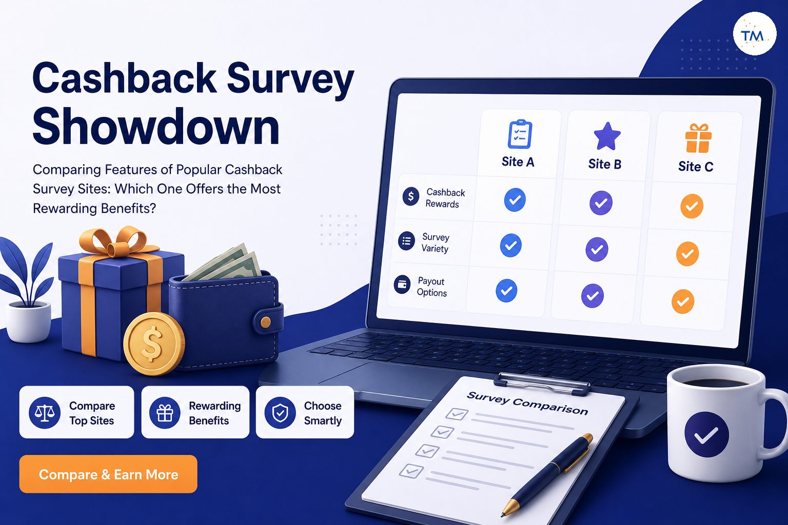 Comparing Features of Popular Cashback Survey Sites: Which One Offers the Most Rewarding Benefits?