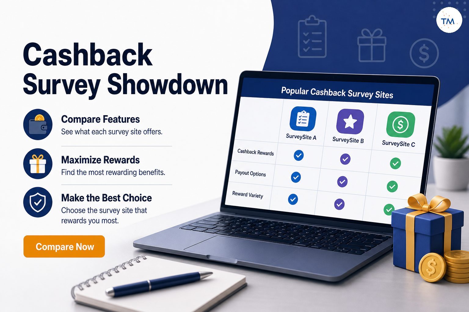 Comparing Features of Popular Cashback Survey Sites: Which One Offers the Most Rewarding Benefits?