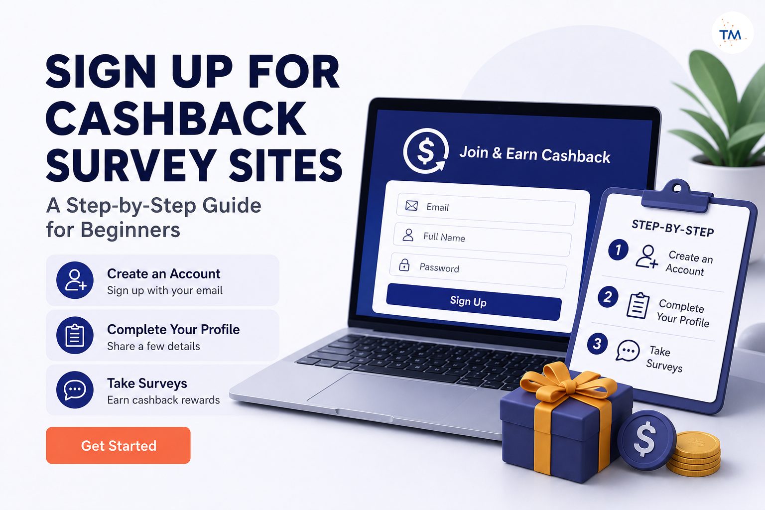 How to Sign Up for Cashback Survey Sites: A Step-by-Step Guide for Beginners
