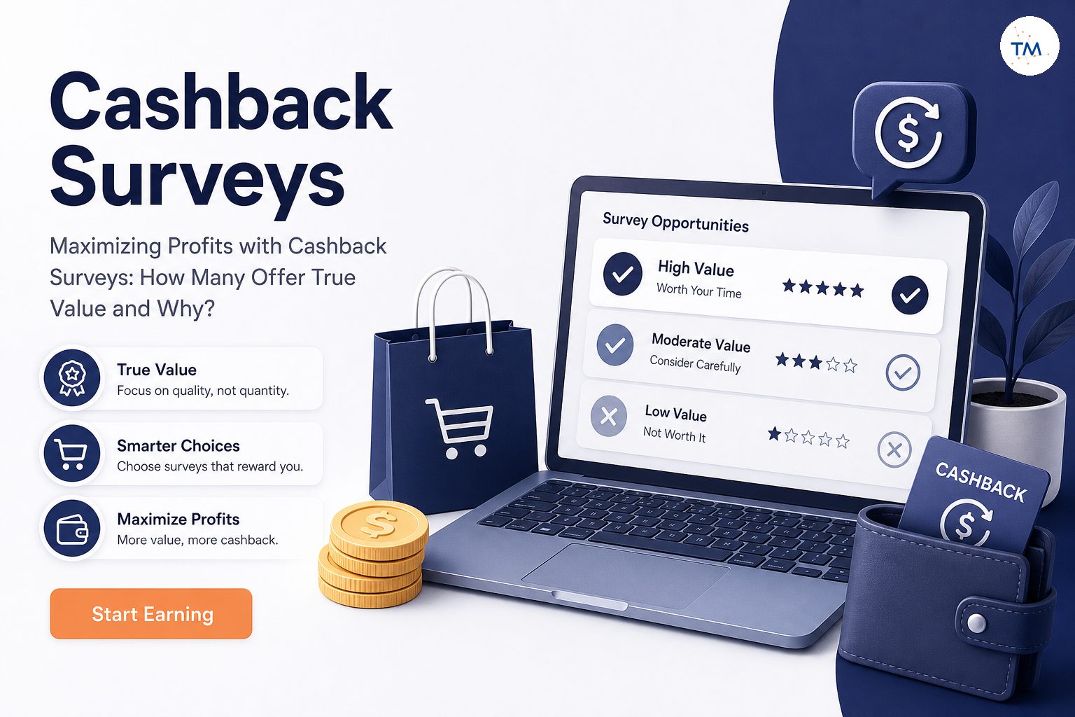 Maximizing Profits with Cashback Surveys: How Many Offer True Value and Why?