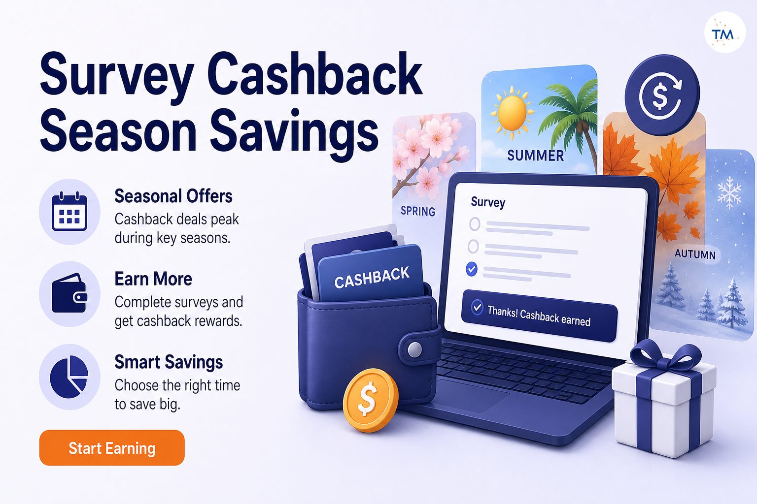 Seasonal Survey Cashback Offers: When to Save Big and How Much You Can Earn