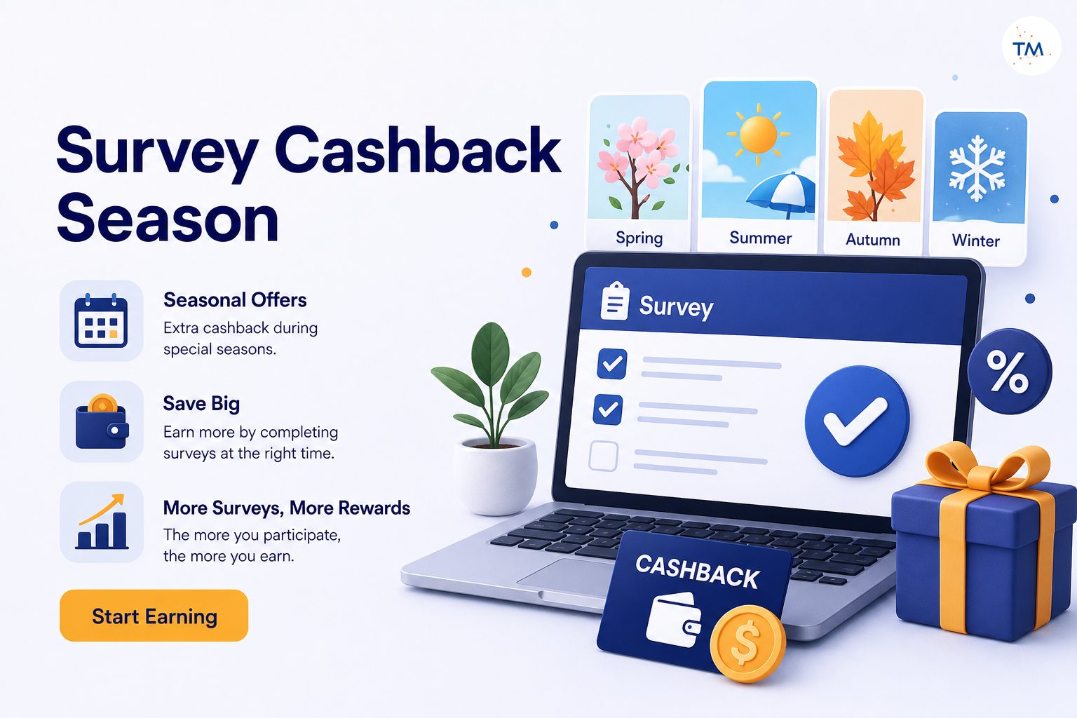 Seasonal Survey Cashback Offers: When to Save Big and How Much You Can Earn