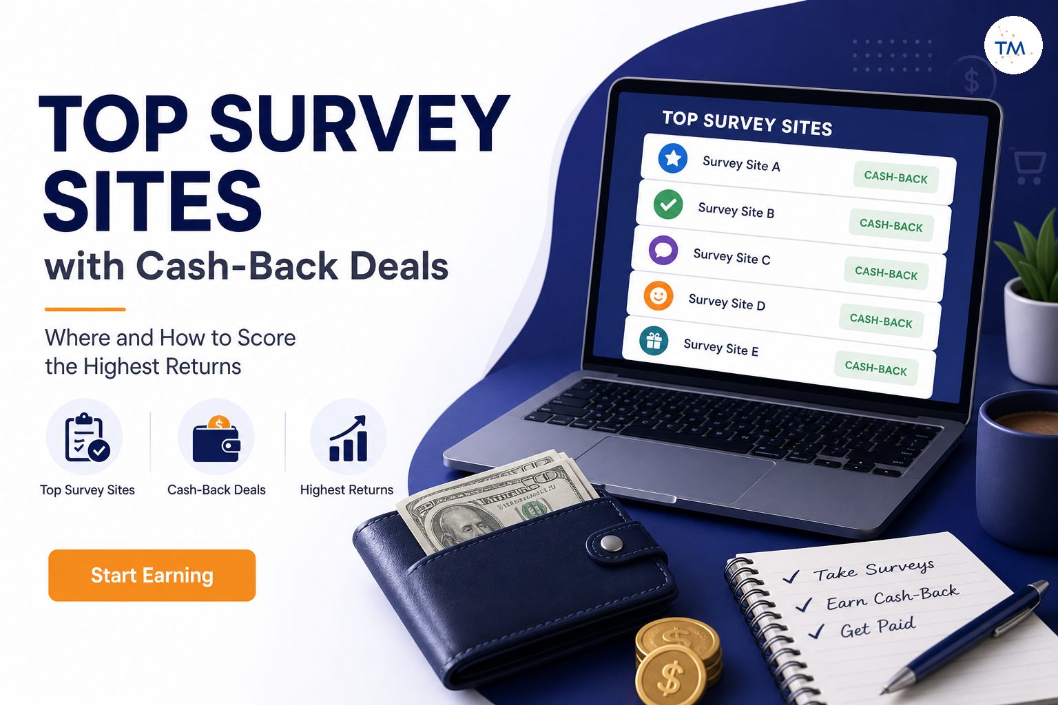 Top 10 Survey Sites with Cash-Back Deals: Where and How to Score the Highest Returns