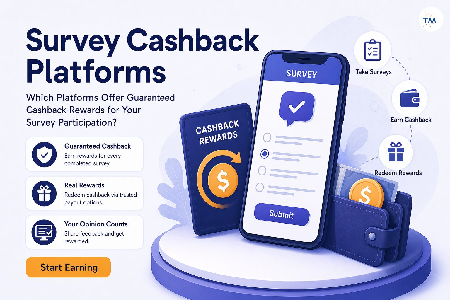 Which Platforms Offer Guaranteed Cashback Rewards for Your Survey Participation?
