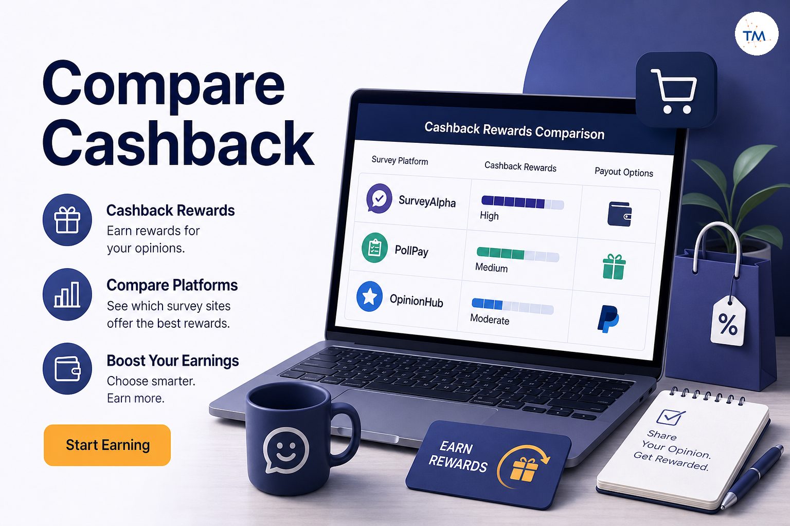 How Much Can You Earn? Comparing Cashback Rewards Across Survey Platforms