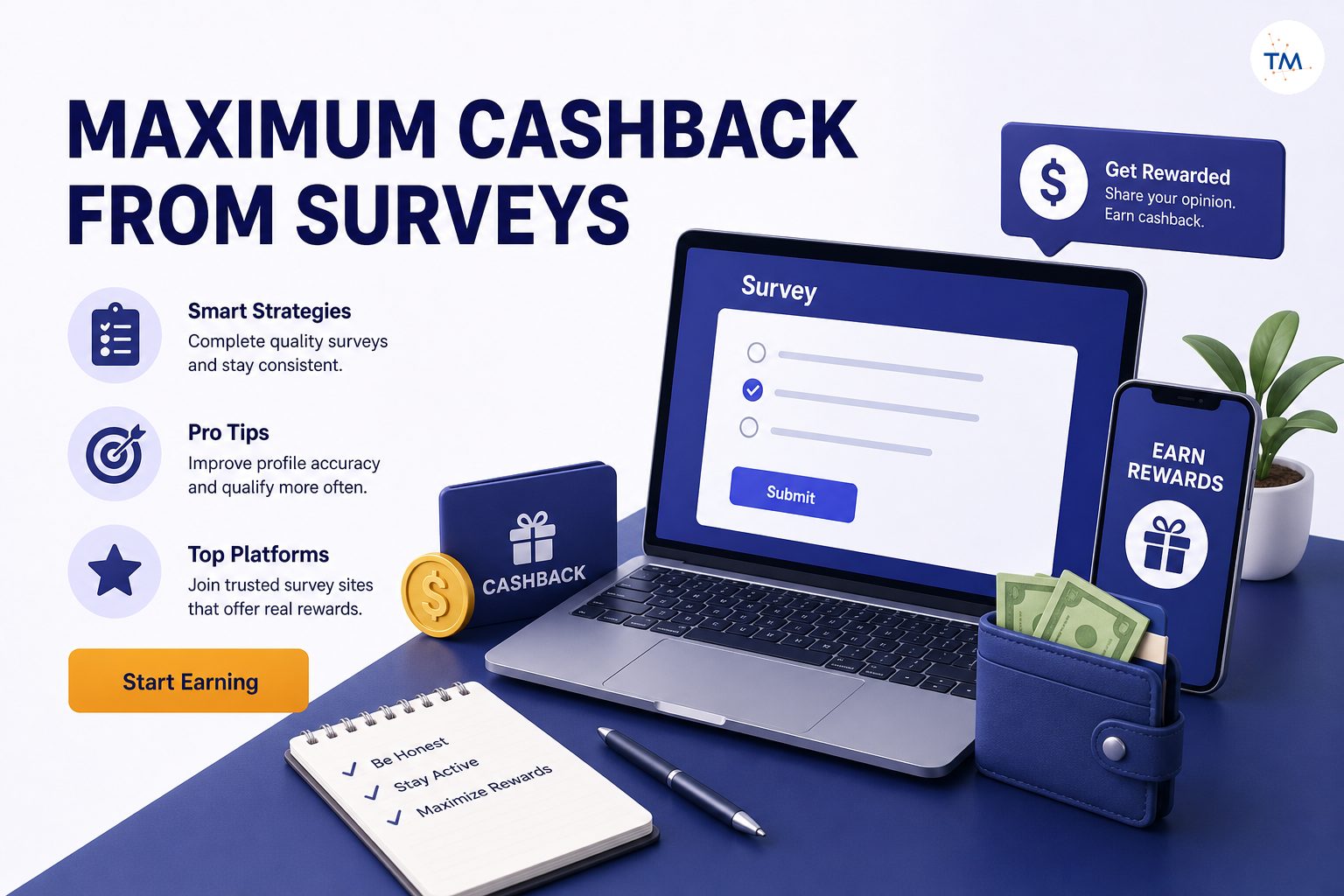 How to Earn Maximum Cashback from Surveys: Tips, Tricks, and Best Platforms Revealed