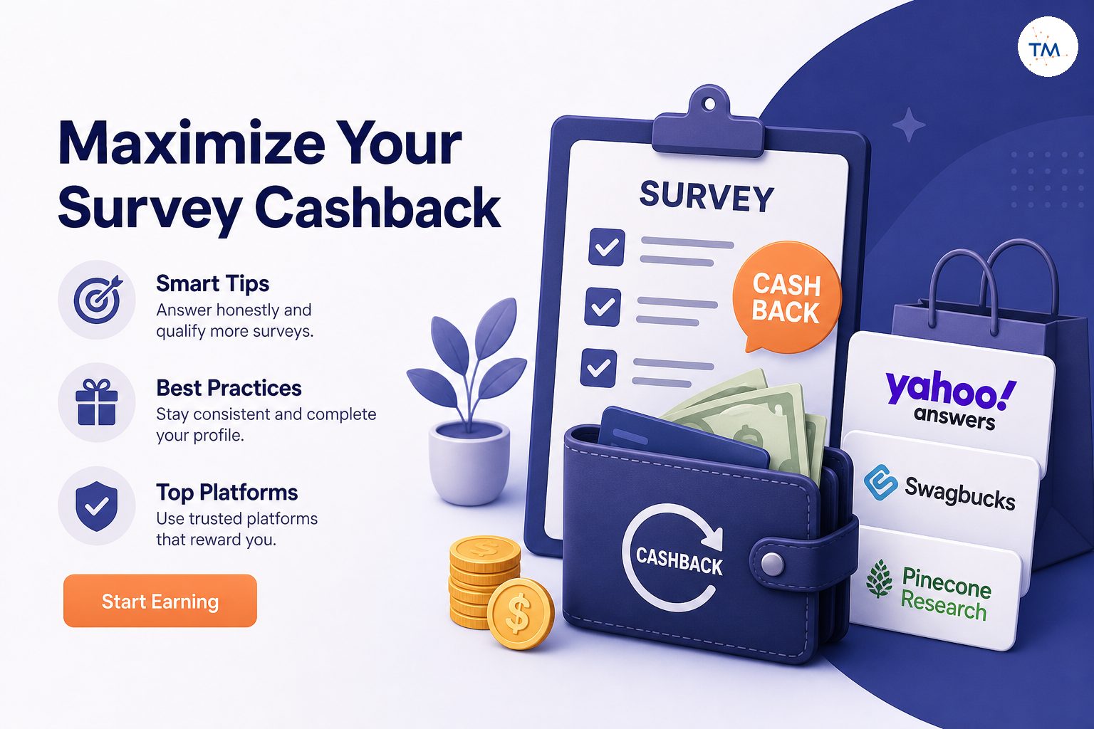 How to Earn Maximum Cashback from Surveys: Tips, Tricks, and Best Platforms Revealed