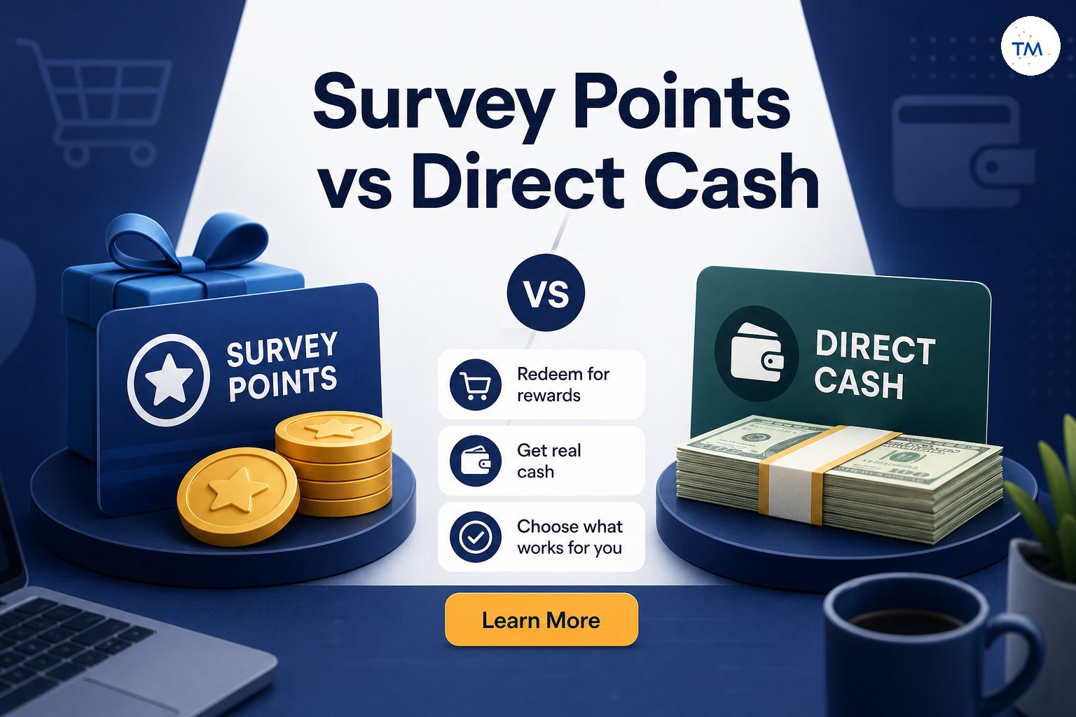 Survey Points vs Direct Cash: What