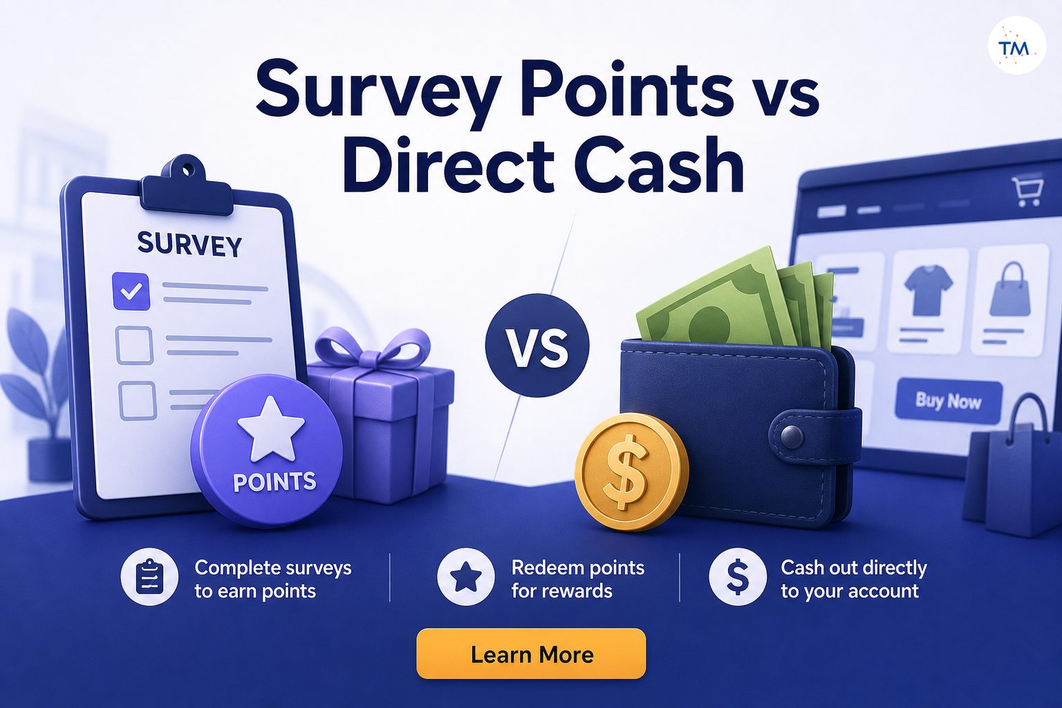 Survey Points vs Direct Cash: What