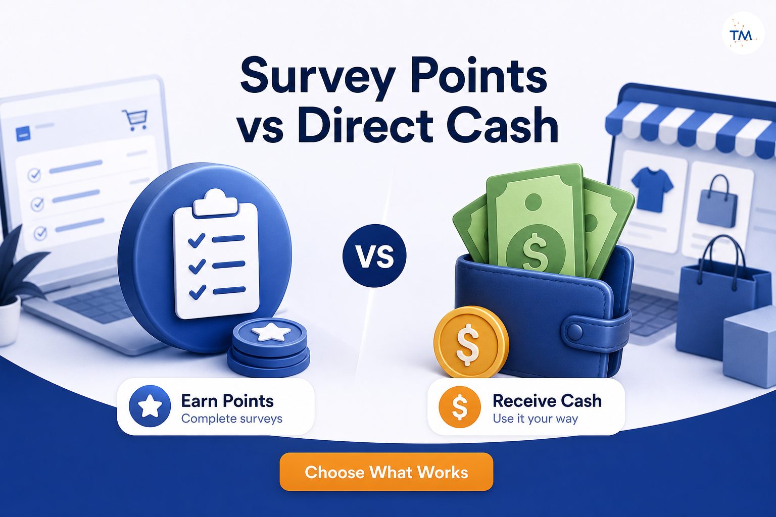 Survey Points vs Direct Cash: What