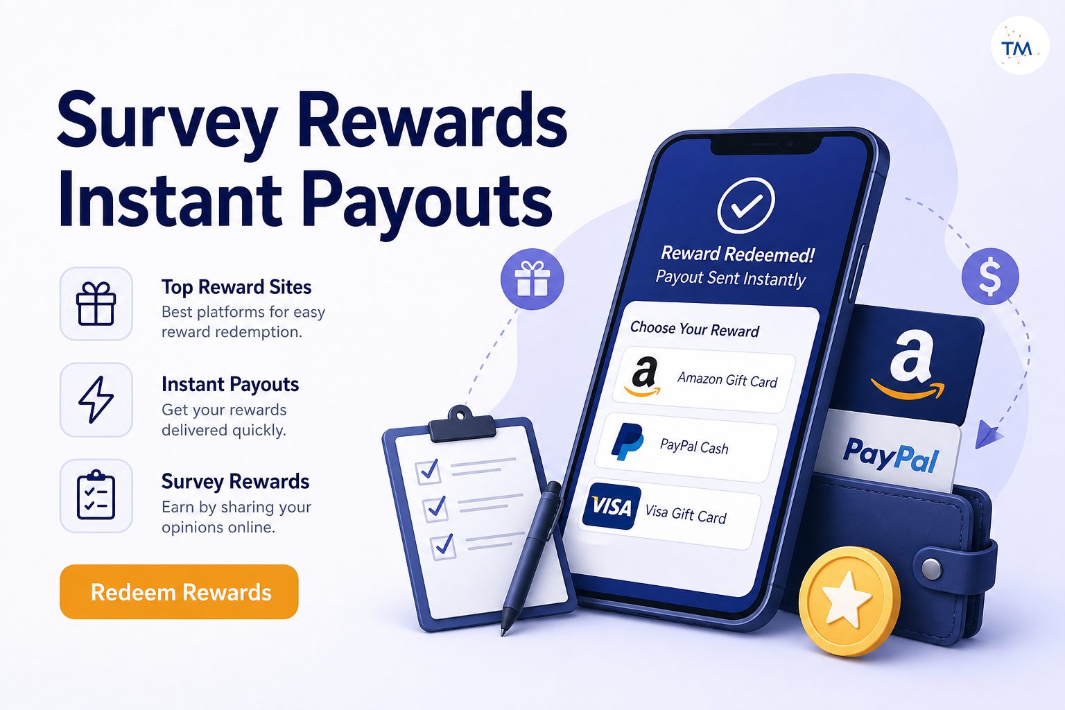 Best Sites for Easy Reward Redemption: Comprehensive Guide to Survey Rewards with Instant Payouts