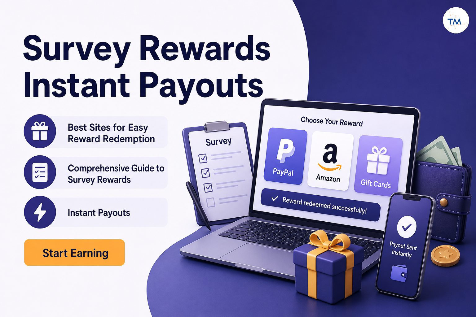 Best Sites for Easy Reward Redemption: Comprehensive Guide to Survey Rewards with Instant Payouts