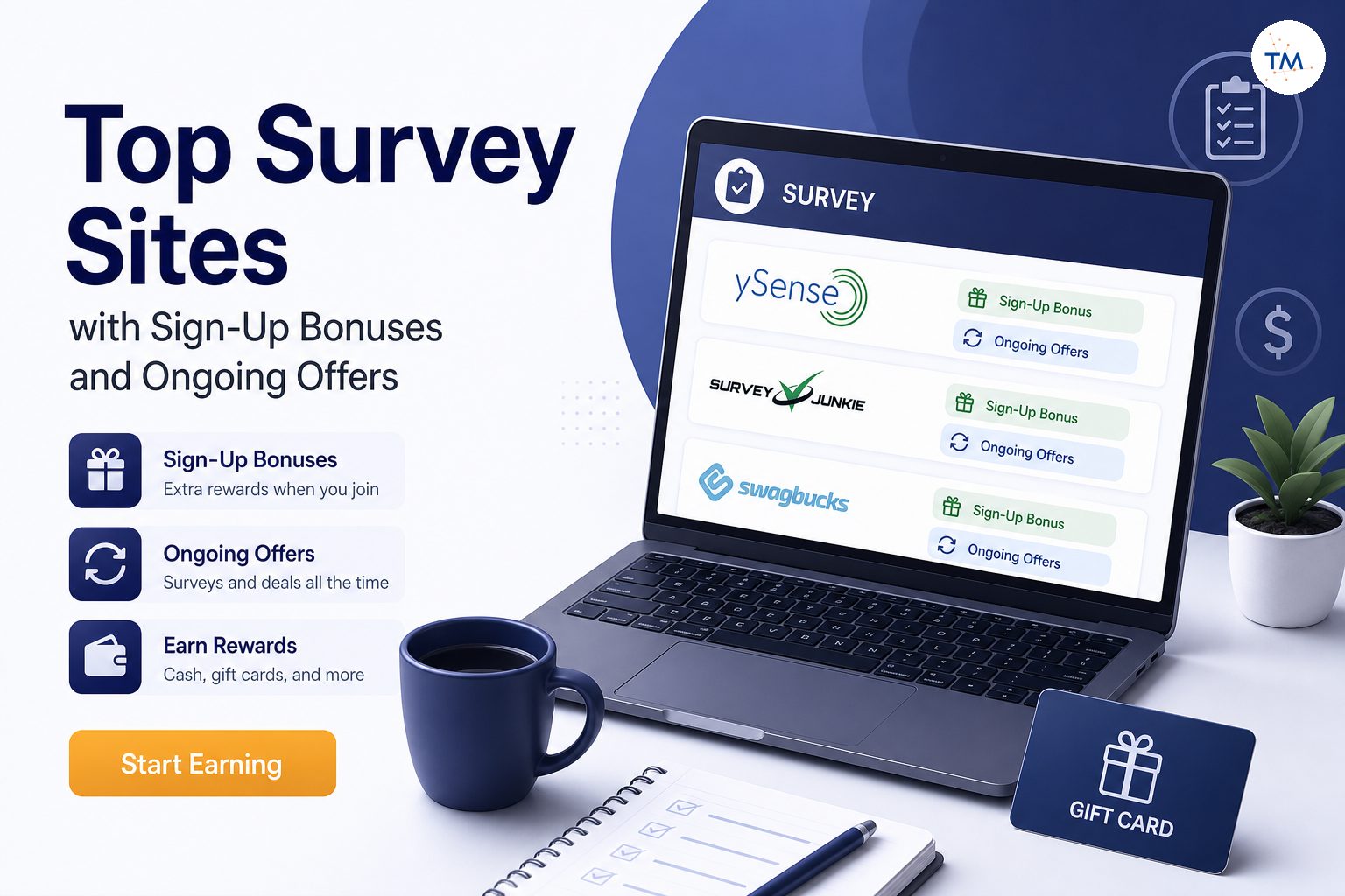 Top Survey Sites with Sign-Up Bonuses and Ongoing Offers: Where and How Much?