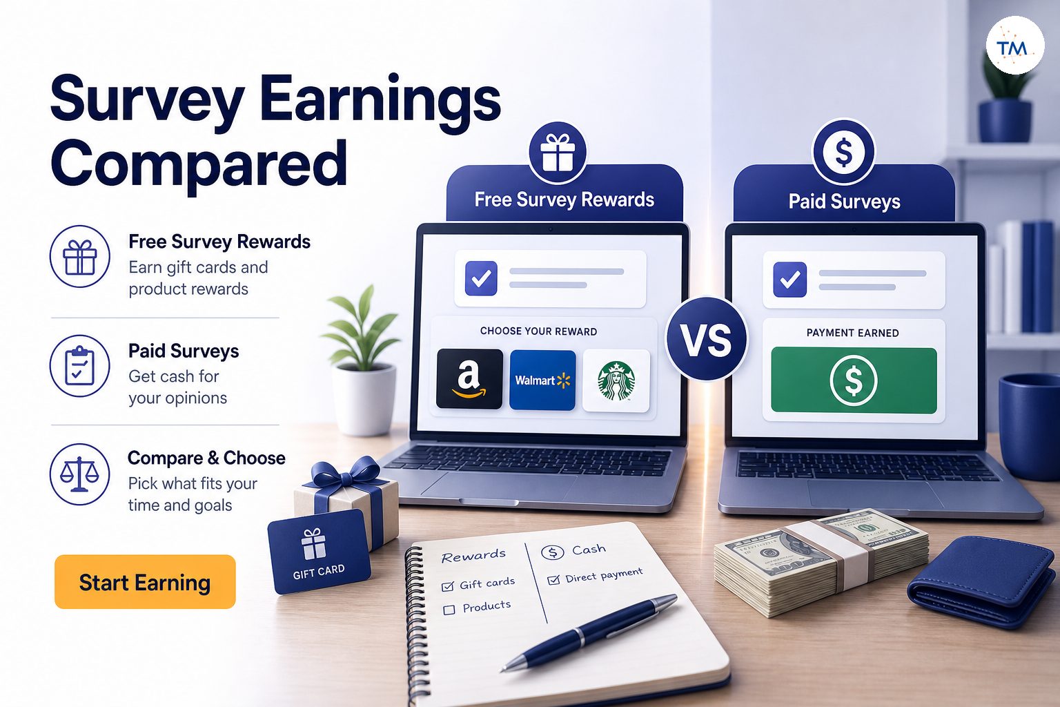 Free Survey Rewards vs. Paid Surveys: How Much Can You Really Earn?