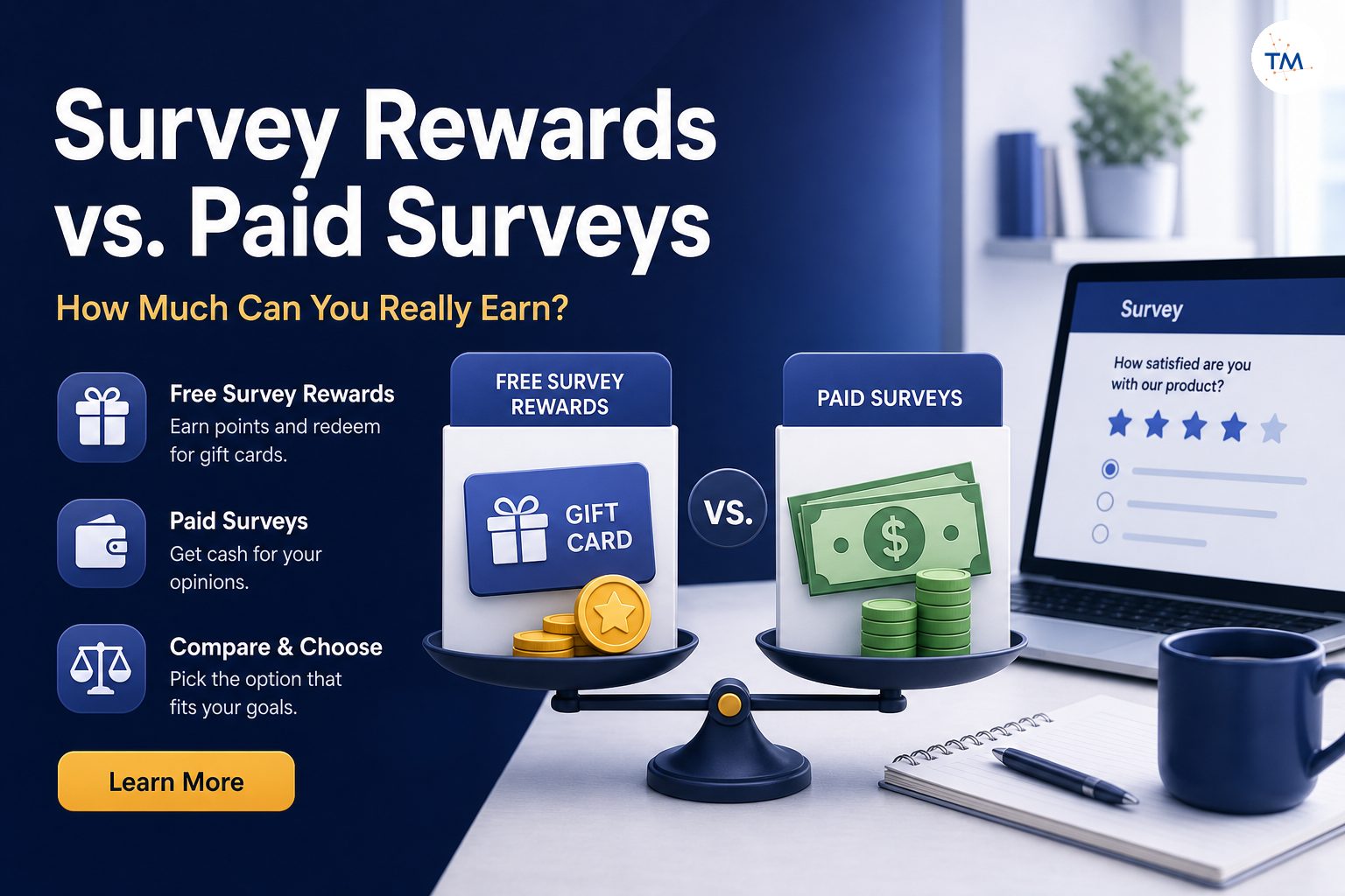 Free Survey Rewards vs. Paid Surveys: How Much Can You Really Earn?