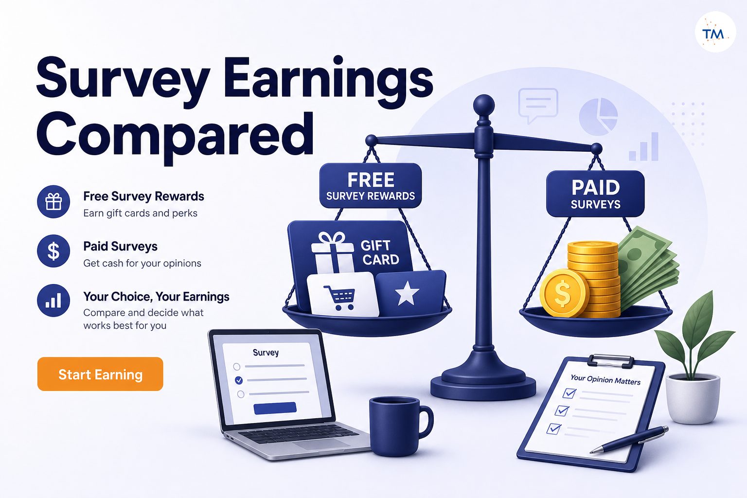 Free Survey Rewards vs. Paid Surveys: How Much Can You Really Earn?