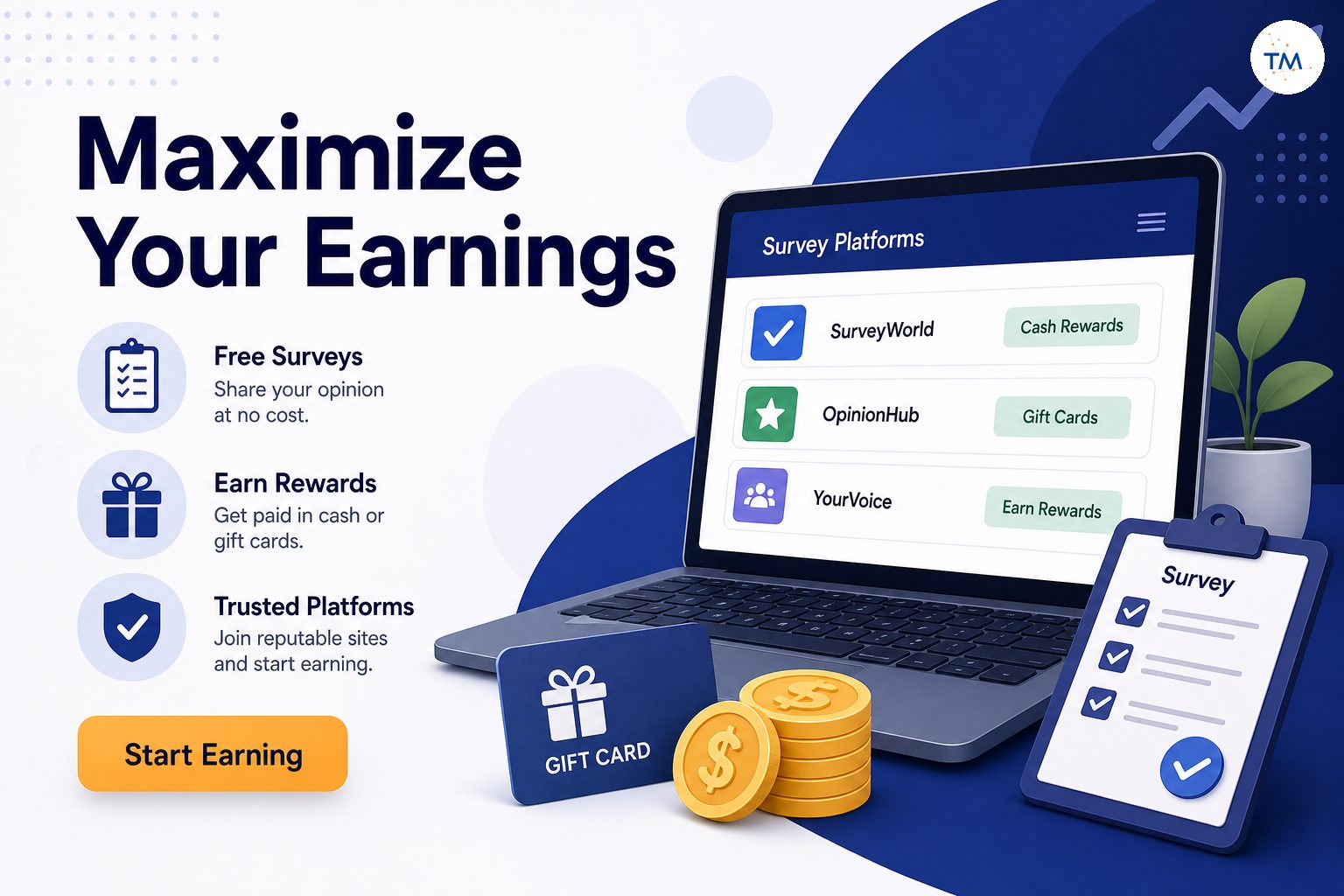 How to Maximize Your Earnings: Best Platforms Offering Free Survey Rewards
