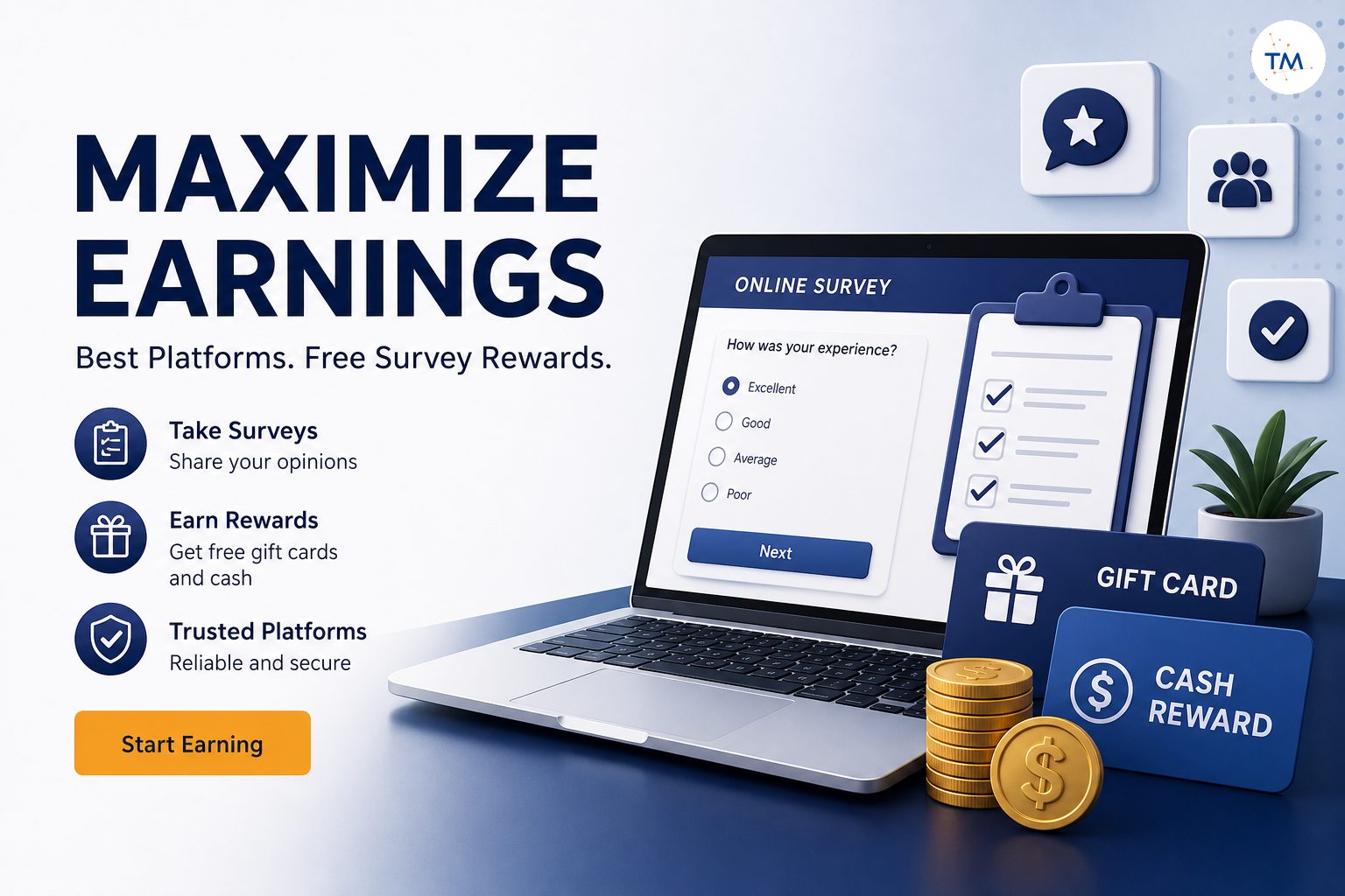 How to Maximize Your Earnings: Best Platforms Offering Free Survey Rewards