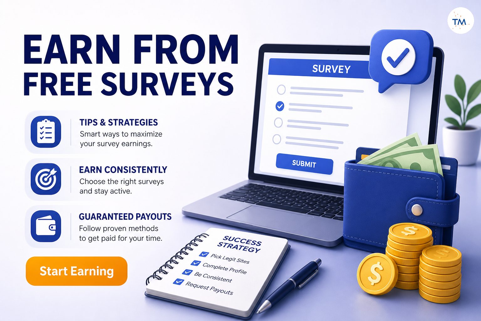 The Ultimate Guide to Earning from Free Surveys: Tips and Strategies for Guaranteed Payouts