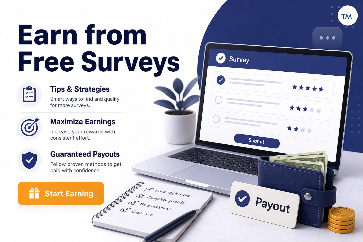 The Ultimate Guide to Earning from Free Surveys: Tips and Strategies for Guaranteed Payouts