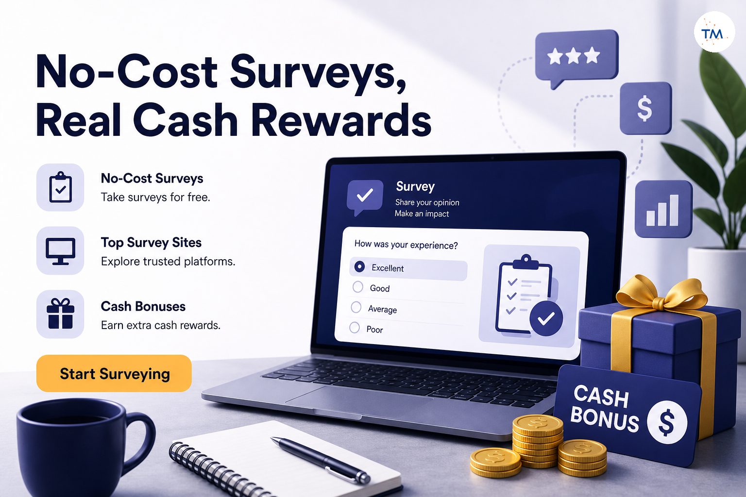 Why You Should Consider No-Cost Surveys: Exploring the Best Sites and Cash Bonuses