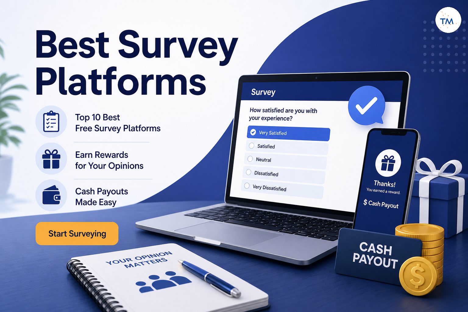 Top 10 Best Free Survey Platforms of 2023: How to Earn Rewards and Cash Payouts