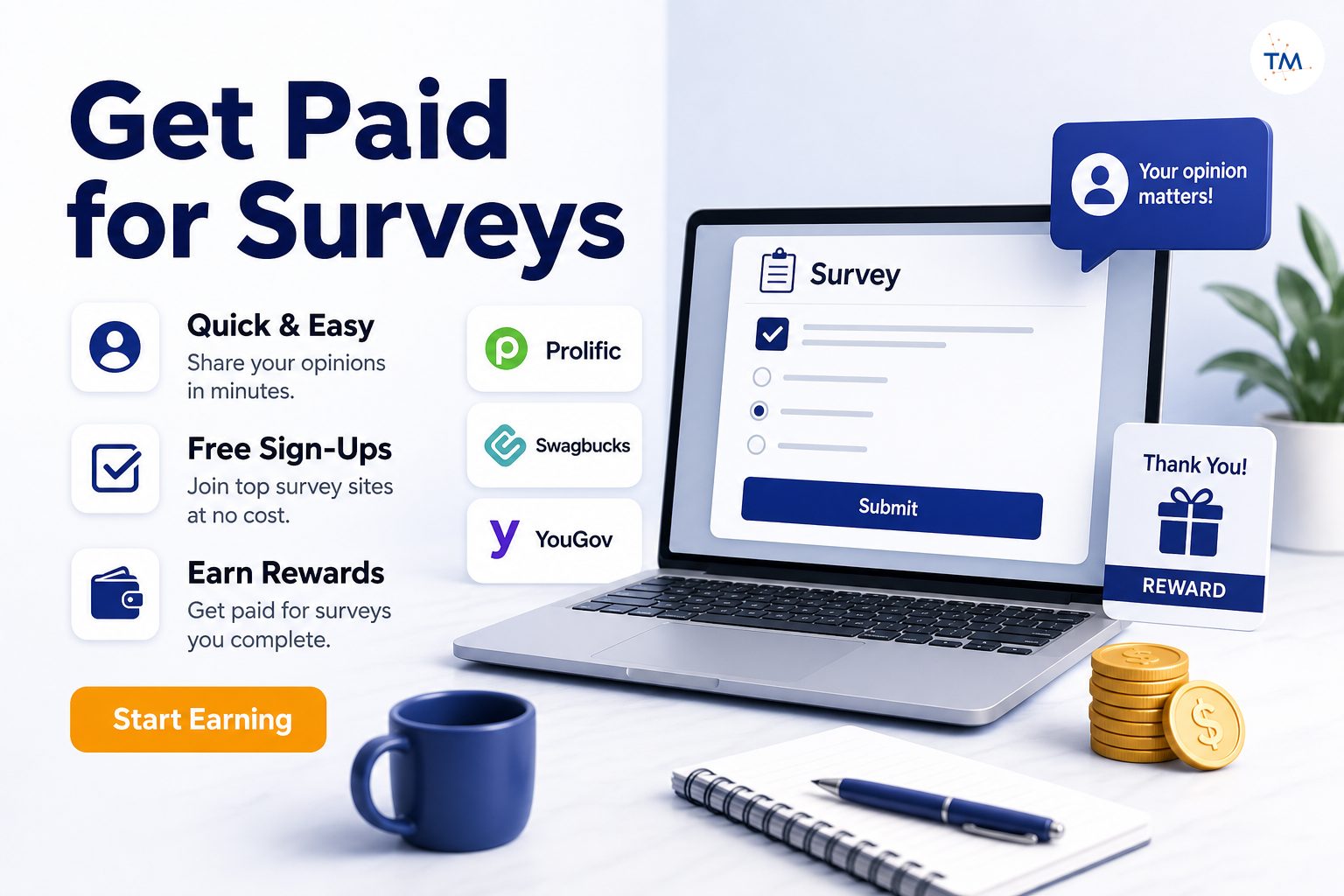 Quick and Easy Ways to Get Paid for Surveys: Which Sites Offer Free Sign-Ups?