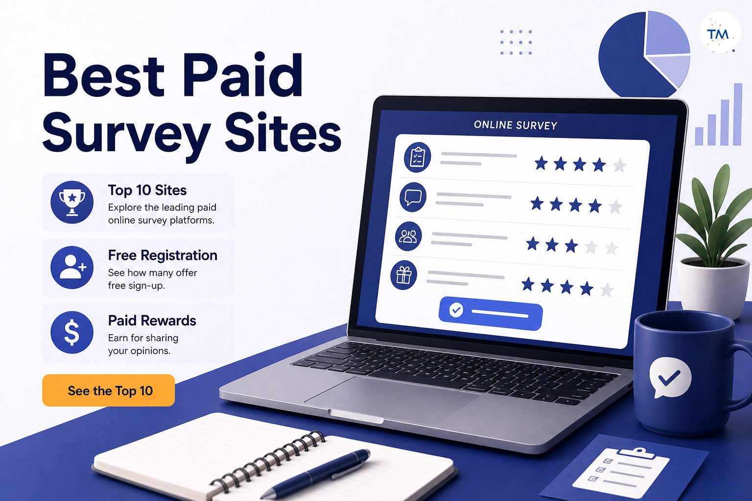 Top 10 Best Paid Online Survey Sites: How Many Offer Free Registration?