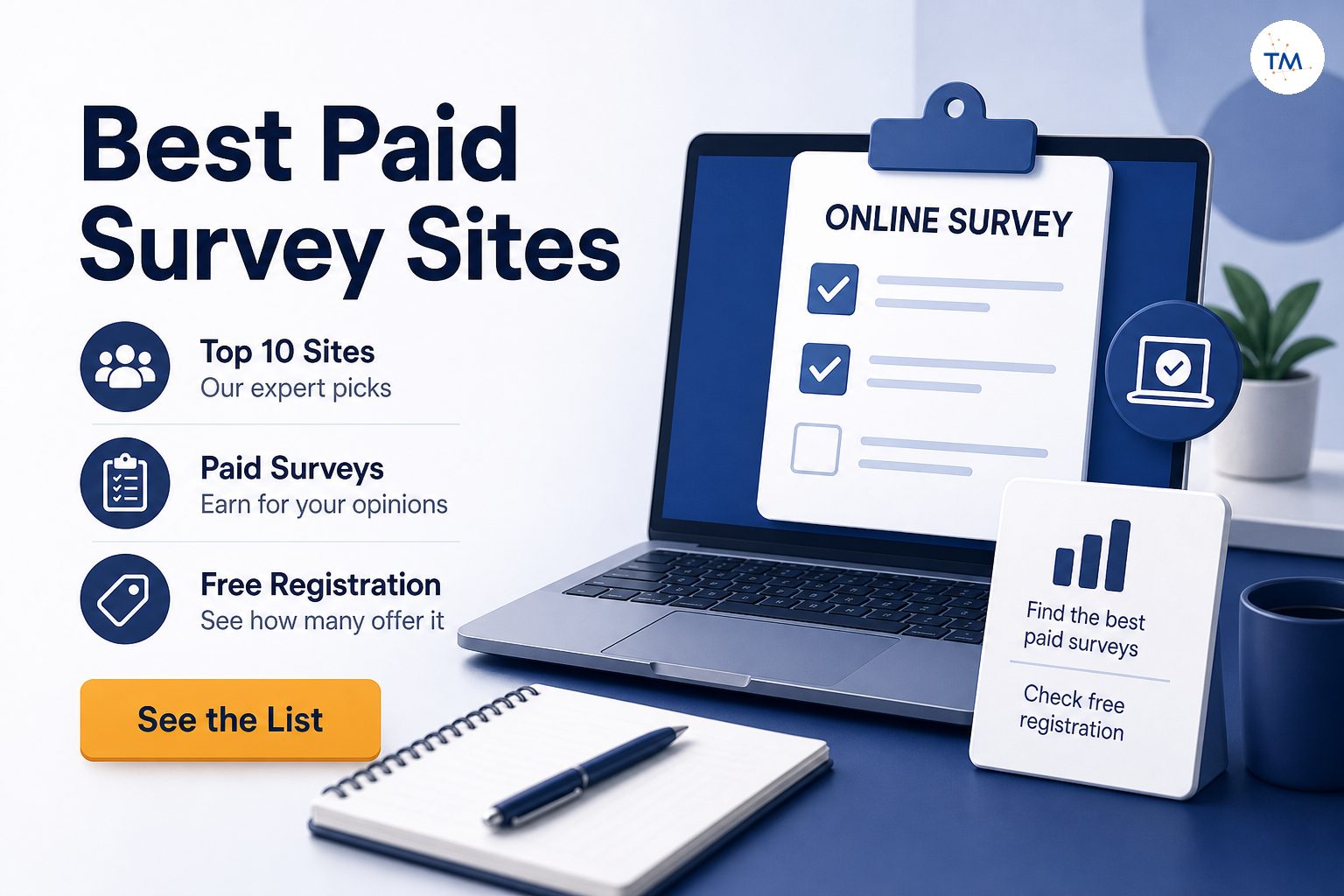 Top 10 Best Paid Online Survey Sites: How Many Offer Free Registration?