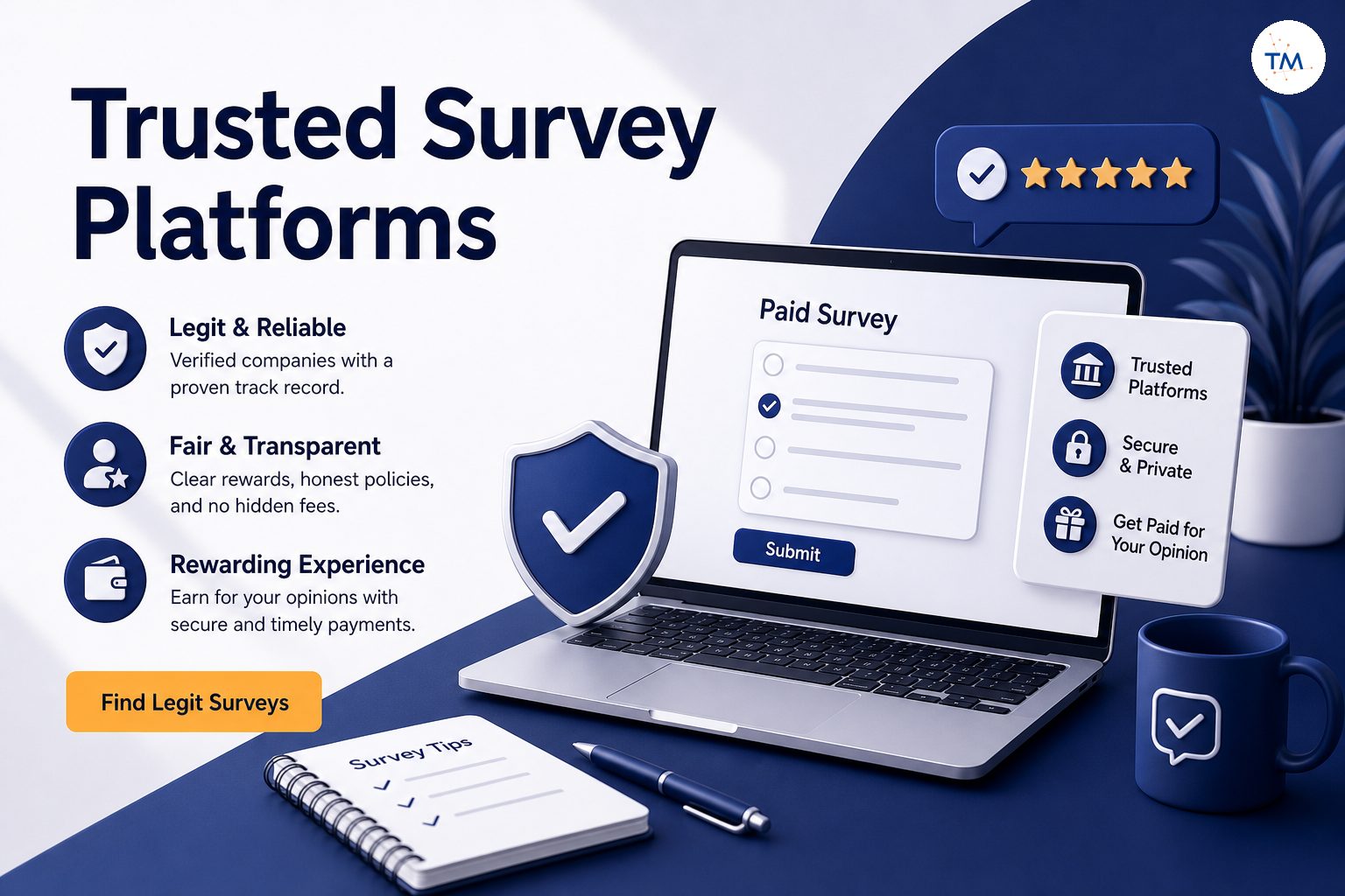 Top 10 Trusted Paid Survey Platforms: What Makes Them Legit and Why?