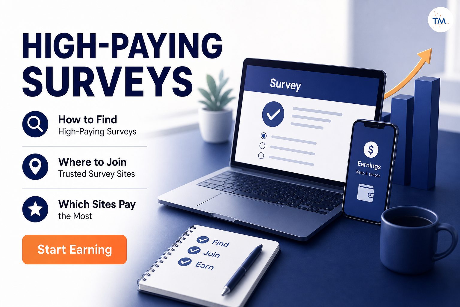 The Ultimate Guide to High-Paying Surveys: How, Where, and Which Sites Pay the Most