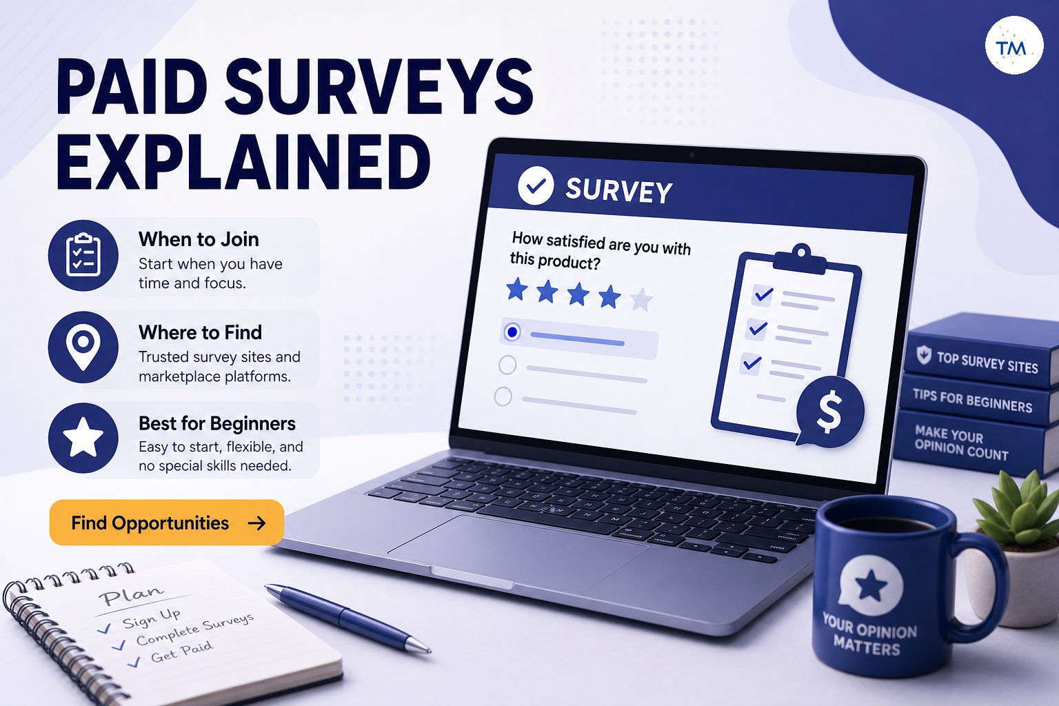 Paid Surveys Explained: When and Where to Find the Best Opportunities for Beginners
