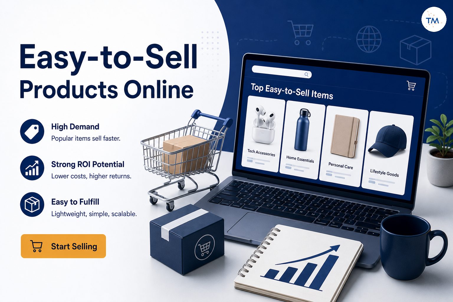 Easy-to-Sell Items Online: Which Products Offer the Best ROI and Why?