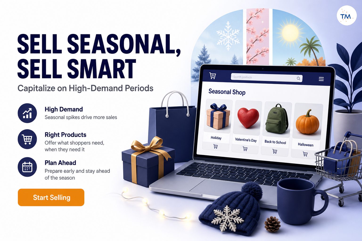 Seasonal Items for Online Sales: How to Capitalize on High-Demand Periods
