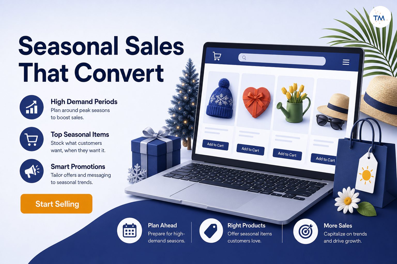 Seasonal Items for Online Sales: How to Capitalize on High-Demand Periods