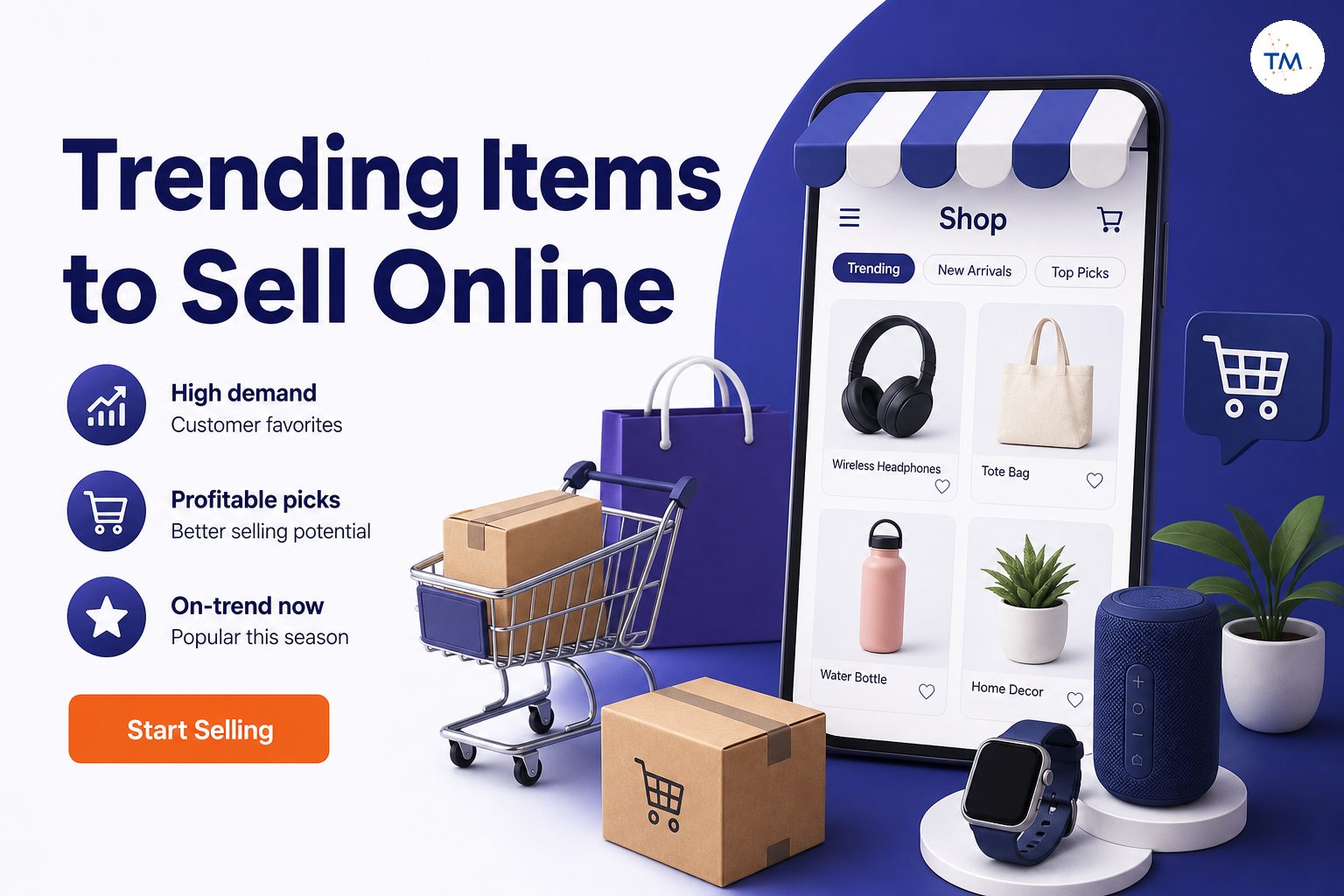 Trending Items to Sell Online: What