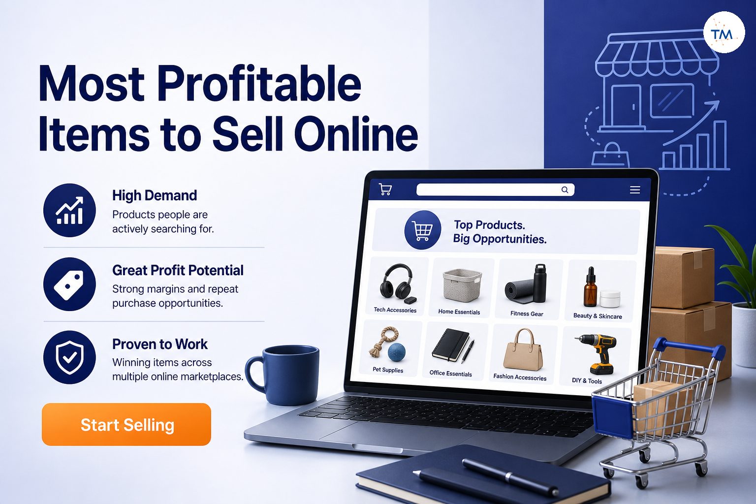 The Ultimate Guide: Discover the 10 Most Profitable Items to Sell Online and Why They Work?