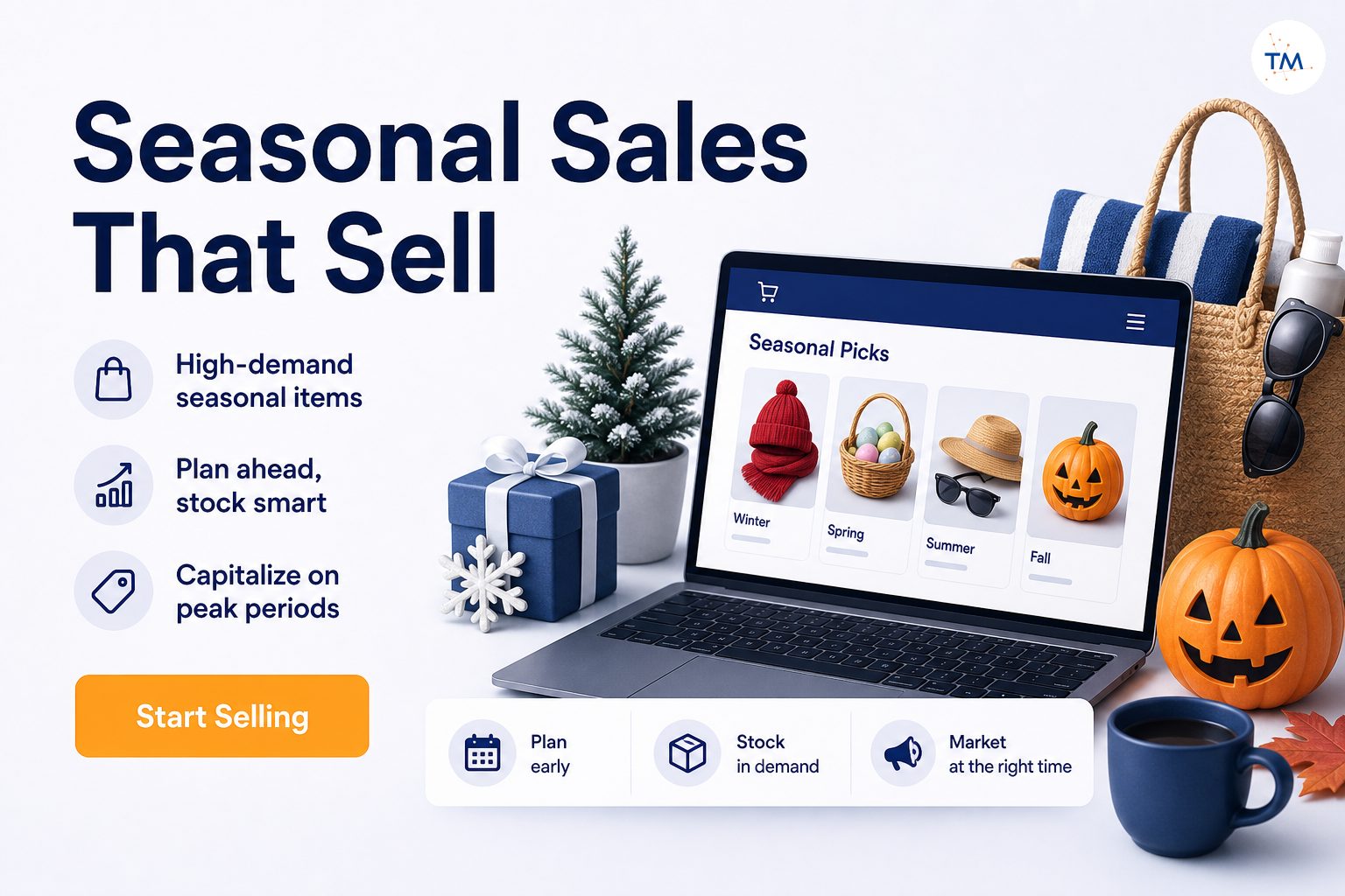 Seasonal Items for Online Sales: How to Capitalize on High-Demand Periods