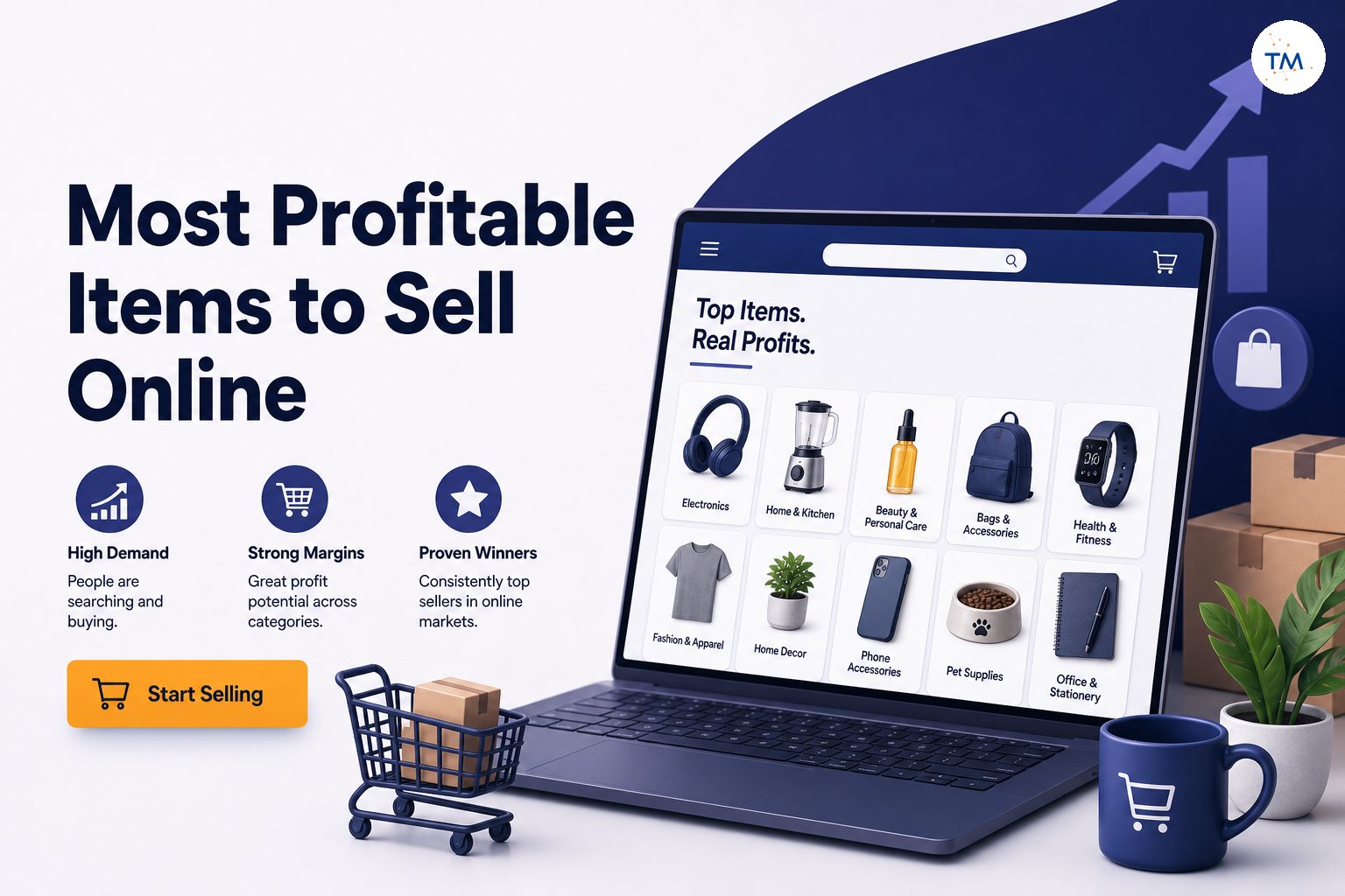 The Ultimate Guide: Discover the 10 Most Profitable Items to Sell Online and Why They Work?